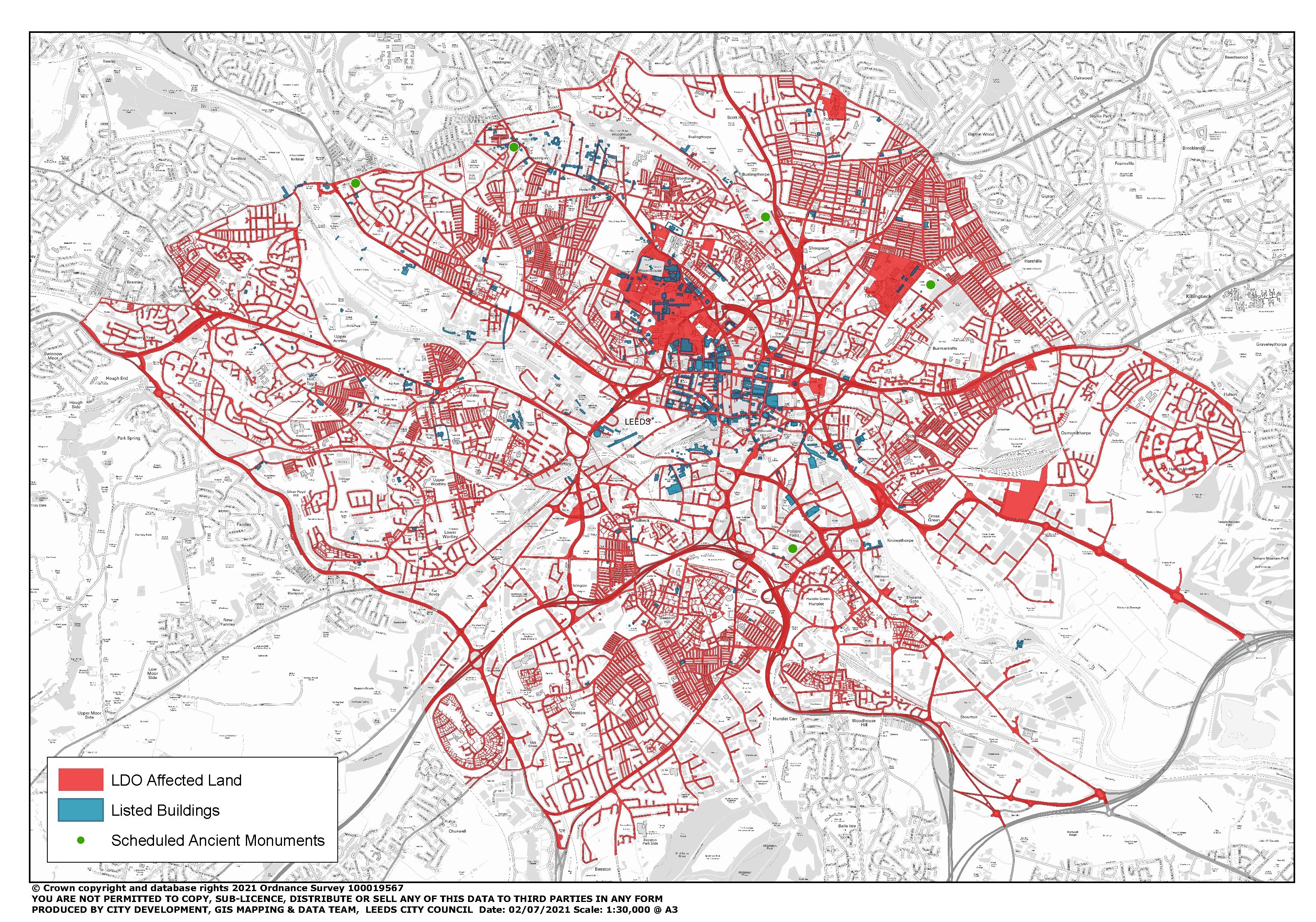 current district heat network map