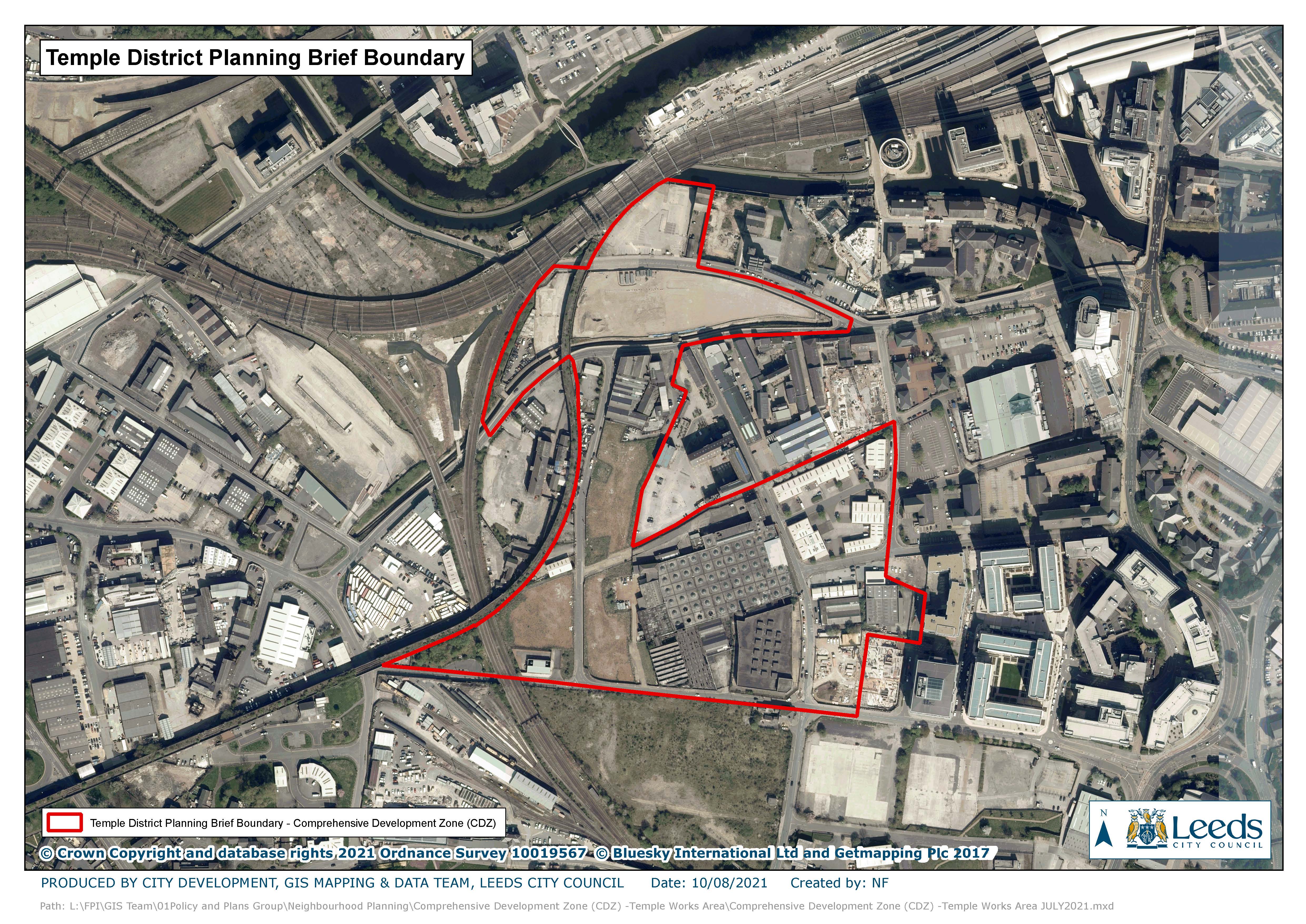 planning brief boundary