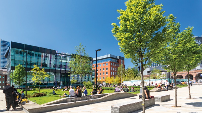 green space at Sovereign Square